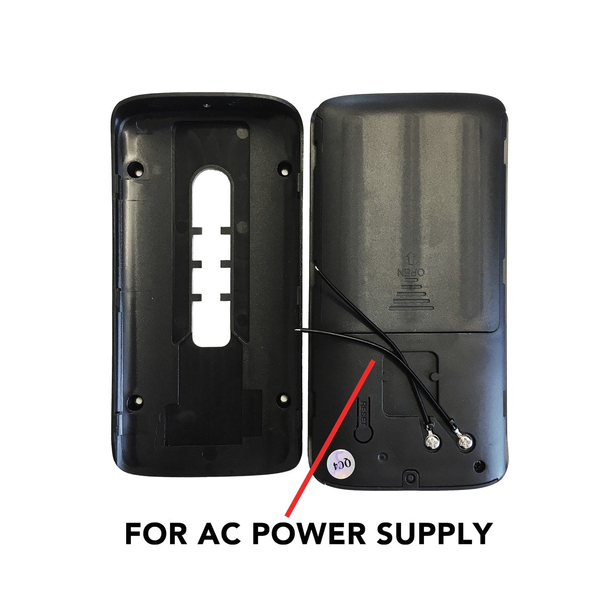 Batteridrevet WiFi Dørklokke m/nattekamera og mikrofon/højtaler (2-vejs)