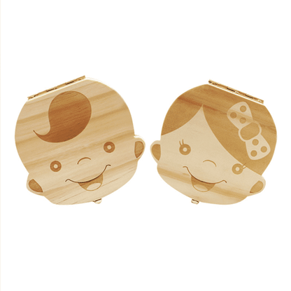 Tandæske til Børn Pige/Dreng (til opbevaring af mælketænder)