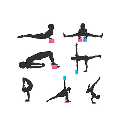 Yoga blok m/afrundede kanter og hjørner for bedre komfort