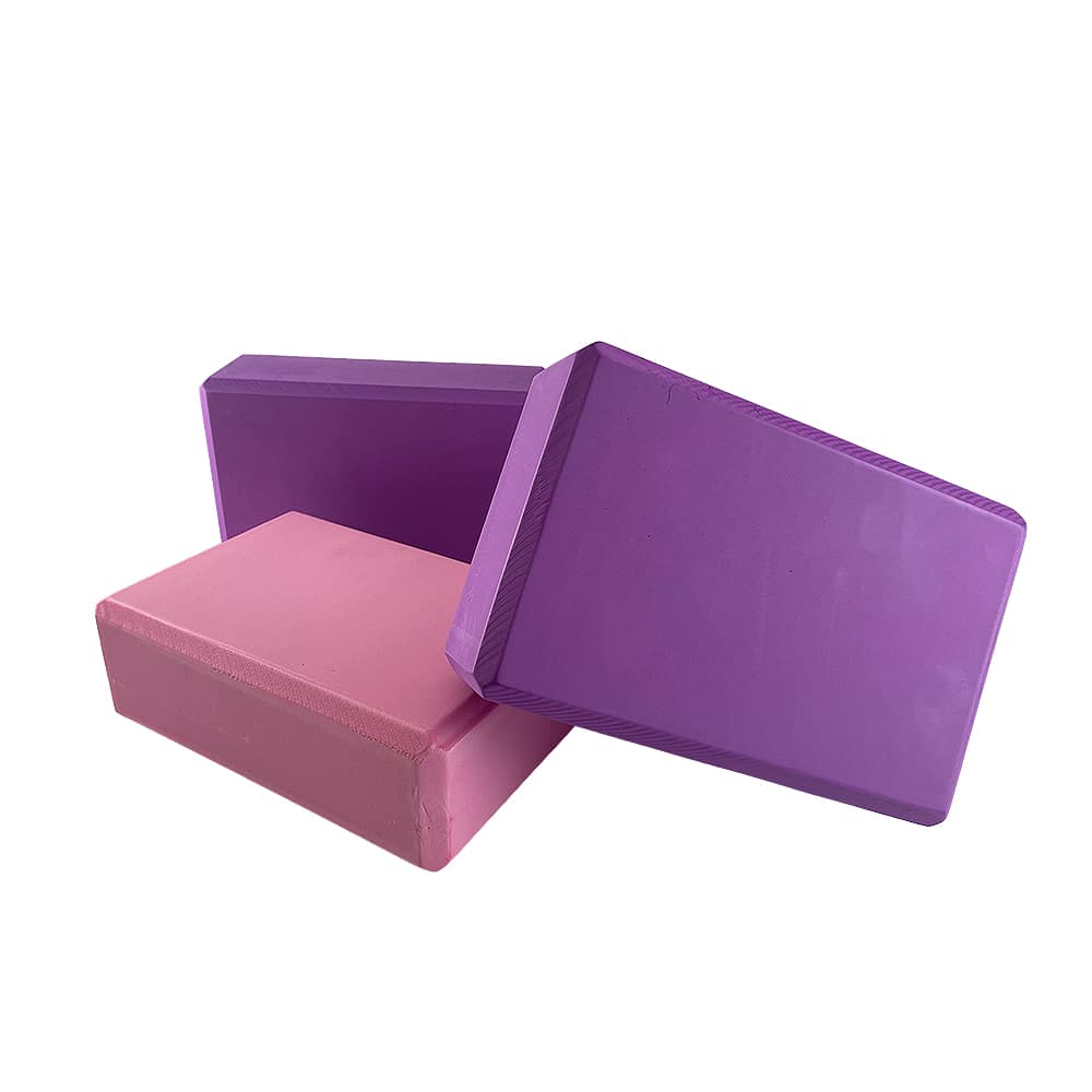 Yoga blok m/afrundede kanter og hjørner for bedre komfort