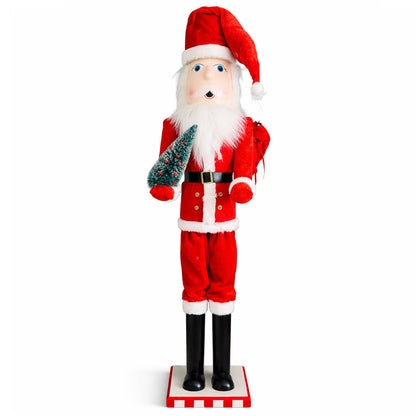 Nøddeknækker figurer i Træ  - 90 cm - 2 forskellige figurer -