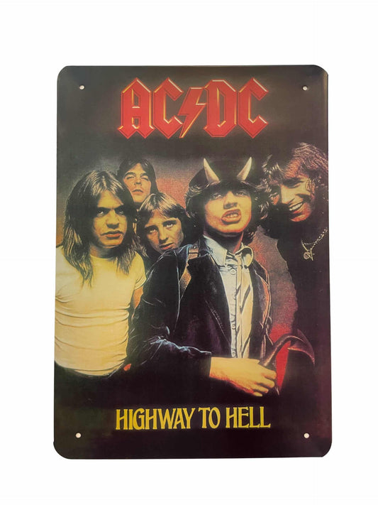 Metalskilt - ACDC