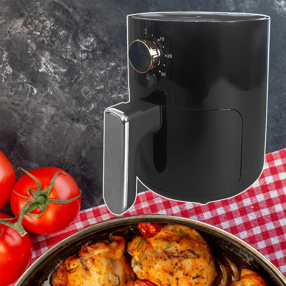 Airfryer 2.0 liter (fedtfattig: grille, bage, stege og friturestege)