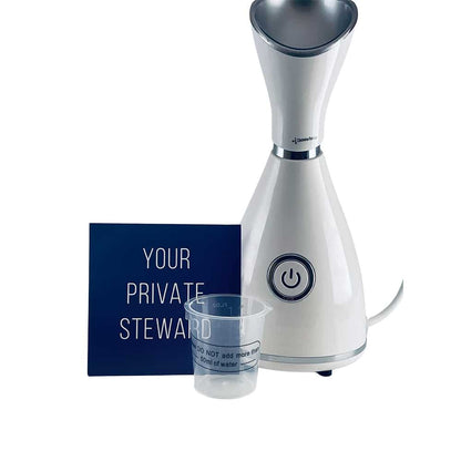 Fugtgivende Ansigtssauna (Renser huden og løsner slim i luftvejene)