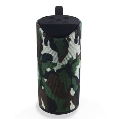 Bluetooth Højtaler 5W med Subwoofer og Stofdesign