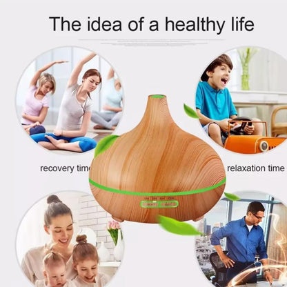 Aroma Diffuser – 500 ml med trælook