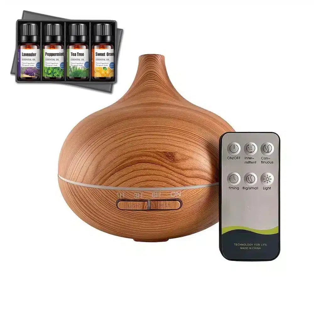 Aroma Diffuser - Stilren og smuk – 300 ml. (fås med aroma oliekit)