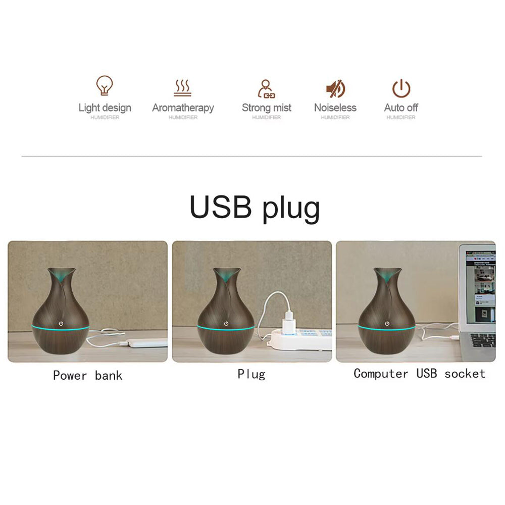 Aroma Diffuser – 130 ml med elegant design