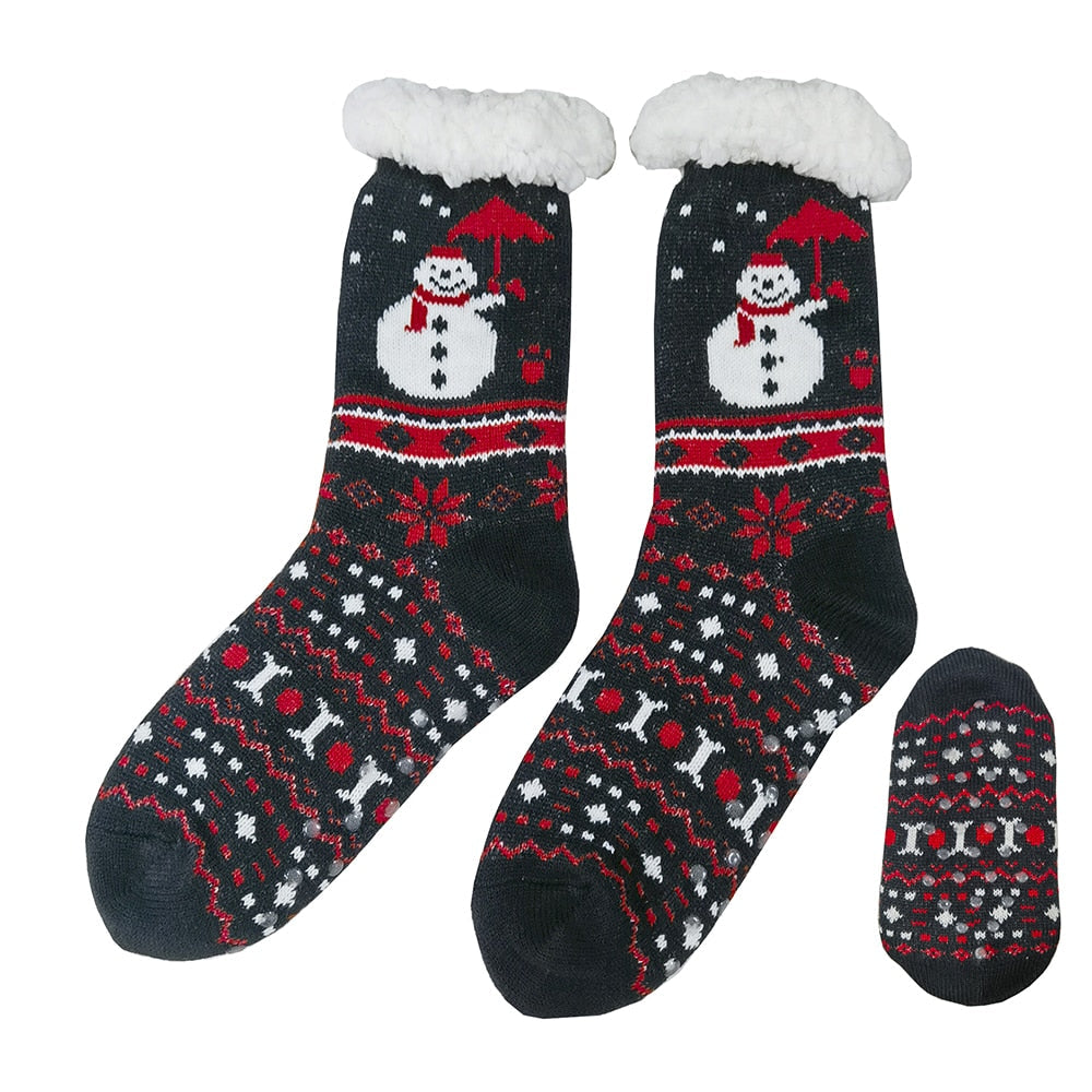 Hyggesokker med julemotiv - flere forskellige print - unisex -