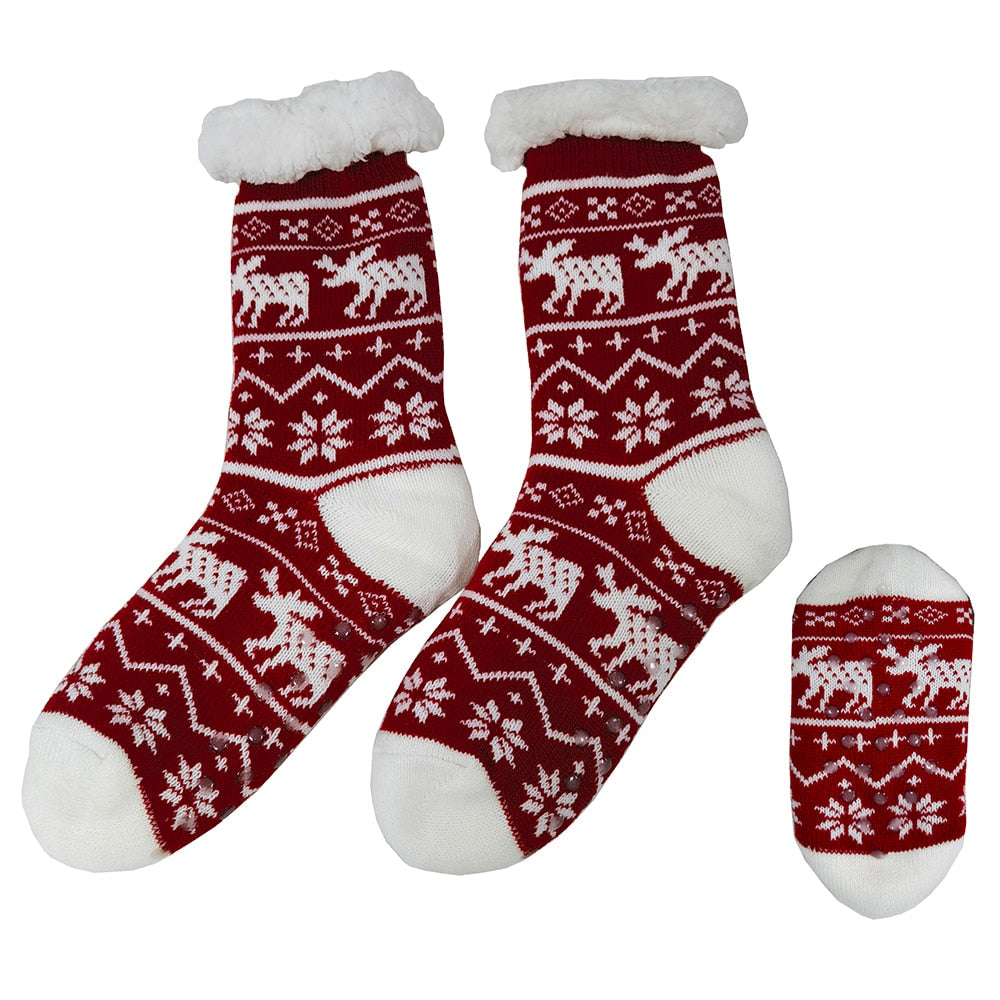 Hyggesokker med julemotiv - flere forskellige print - unisex -