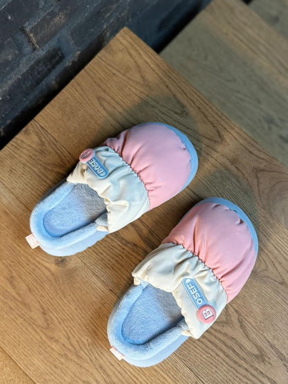 Hjemmesko model Bose F - pink, lilla eller grønne - bløde og varme -