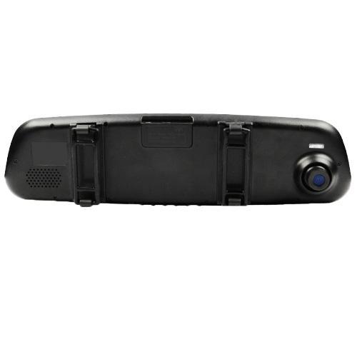 Dashcam bakspejl med front/bak kamera (Fuld HD og Nightvision)