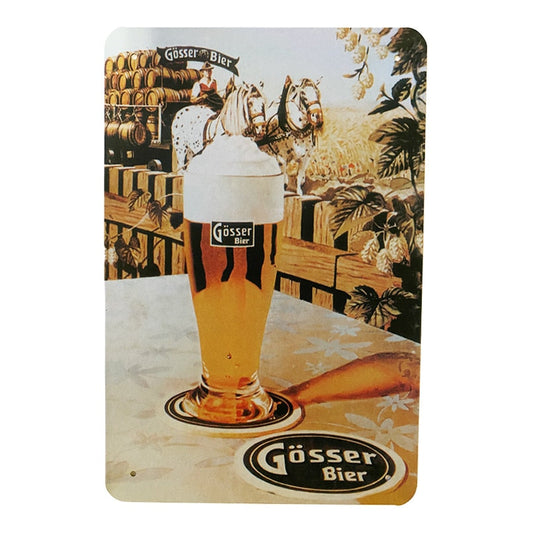 Metalskilt - Bier