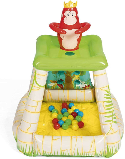 Oppustelig jungle med bolde og boldvæg fra Bestway