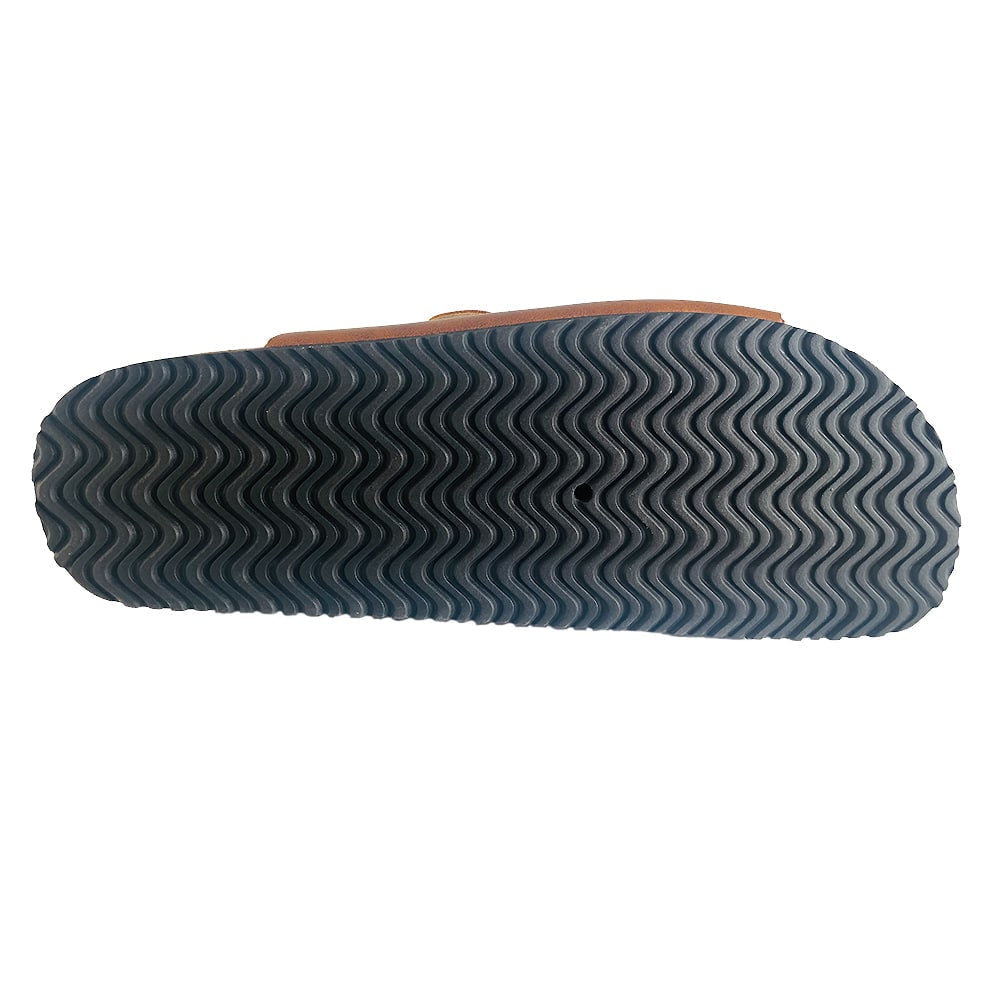 Klassiske Bio Sandaler i Læder m/skålet hæl og tå greb - brune eller sorte -