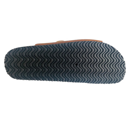 Klassiske Bio Sandaler i Læder m/skålet hæl og tå greb - brune eller sorte -