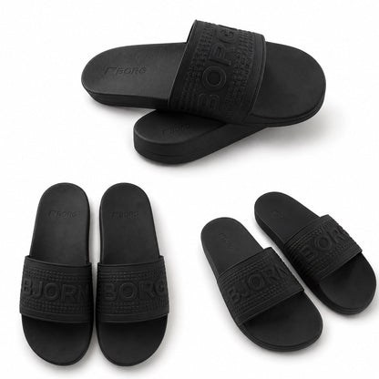 Badesandaler fra Björn Borg Sandaler i Sort eller Navy