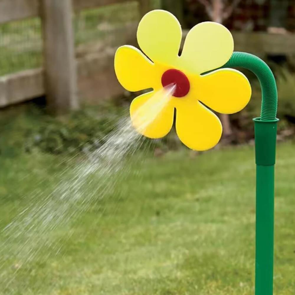 Blomsterformet sprinkler - dekorativ & effektiv