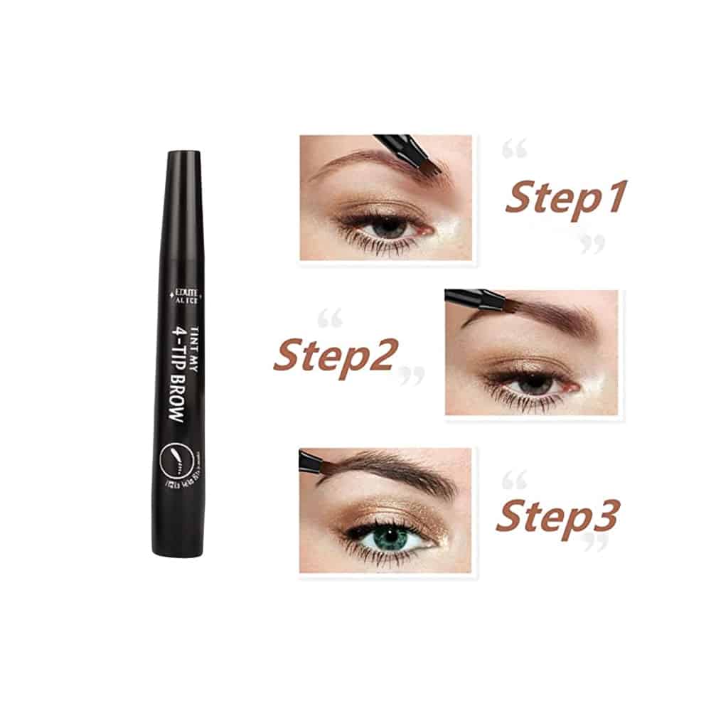 Øjenbrynsblyant - 4-punkts - til optegning af Bryn -