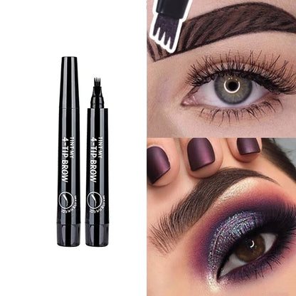 Øjenbrynsblyant - 4-punkts - til optegning af Bryn -