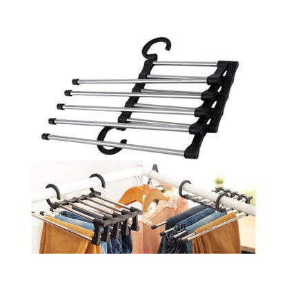 Multibøjle / Buksebøjle 5-i-1 - Rustfrit Stål -