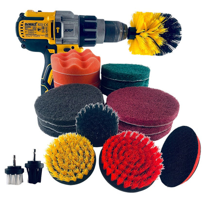 Rengøringsbørster - 4-i-1, 12-i-1 eller 22-i-1