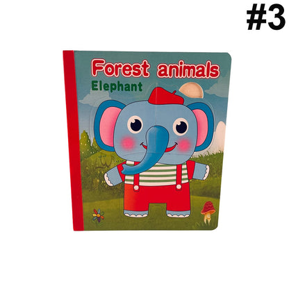 Min lille puslespilsbog - puslespil til de mindste børn med sjove motiver