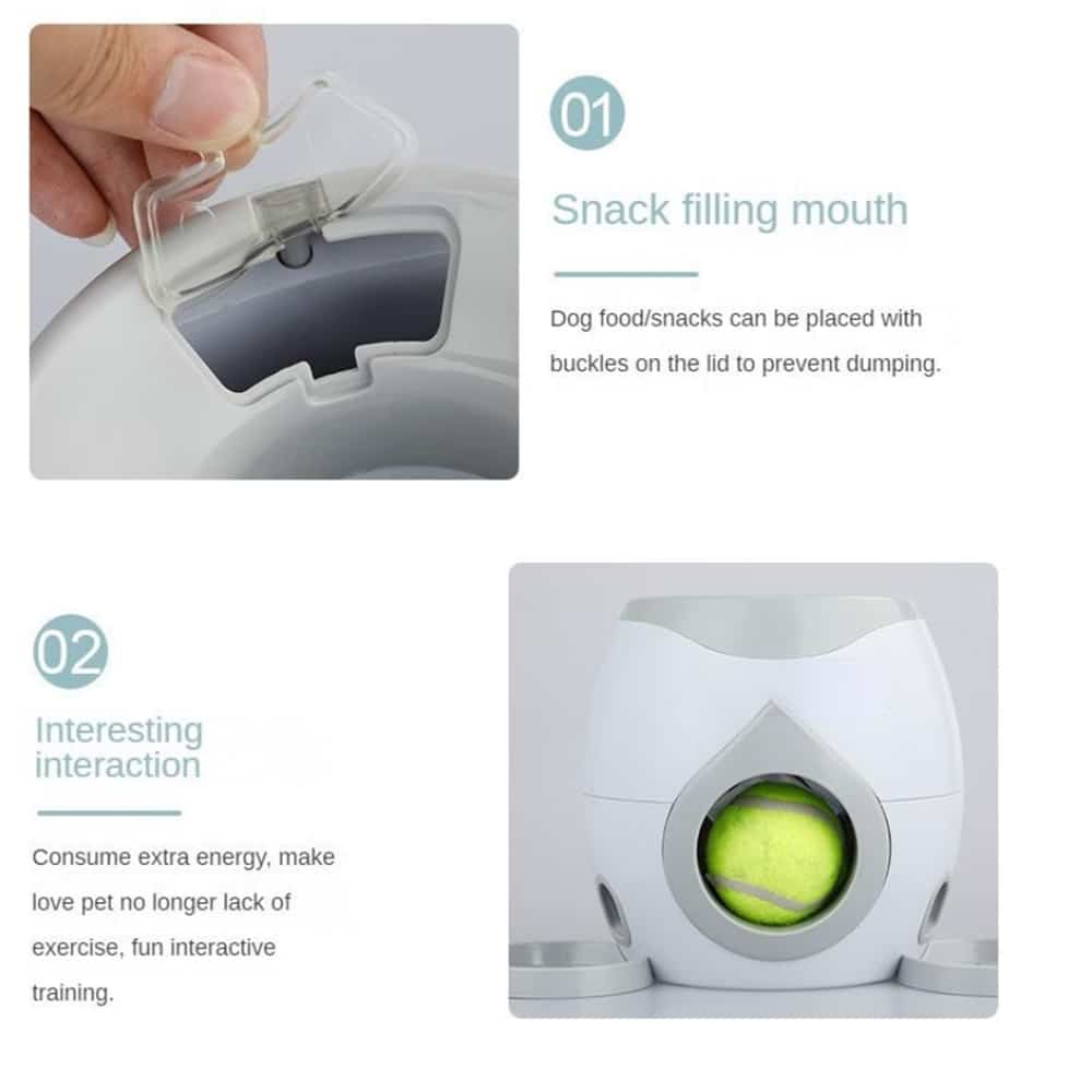 Godbid og Bolddispenser til hund