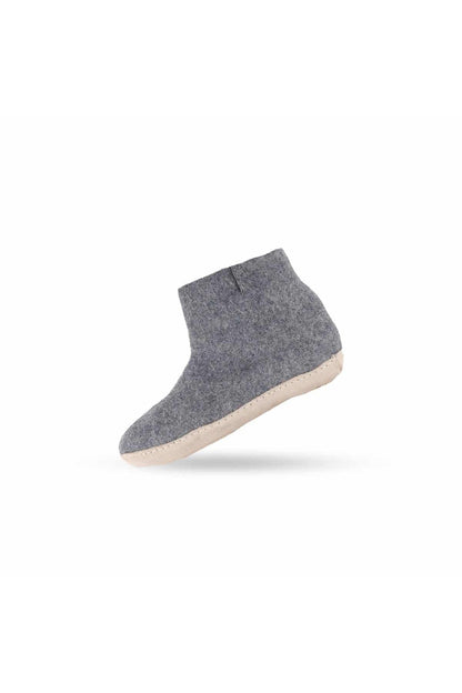 Uldstøvle (100% ren uld) - Model Denim m/sål i skind