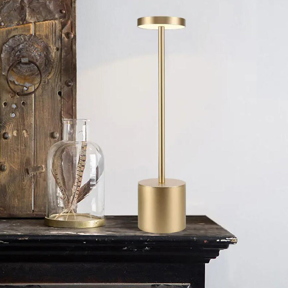 LED Bordlampe, genopladelig - Moderne og Minimalistisk