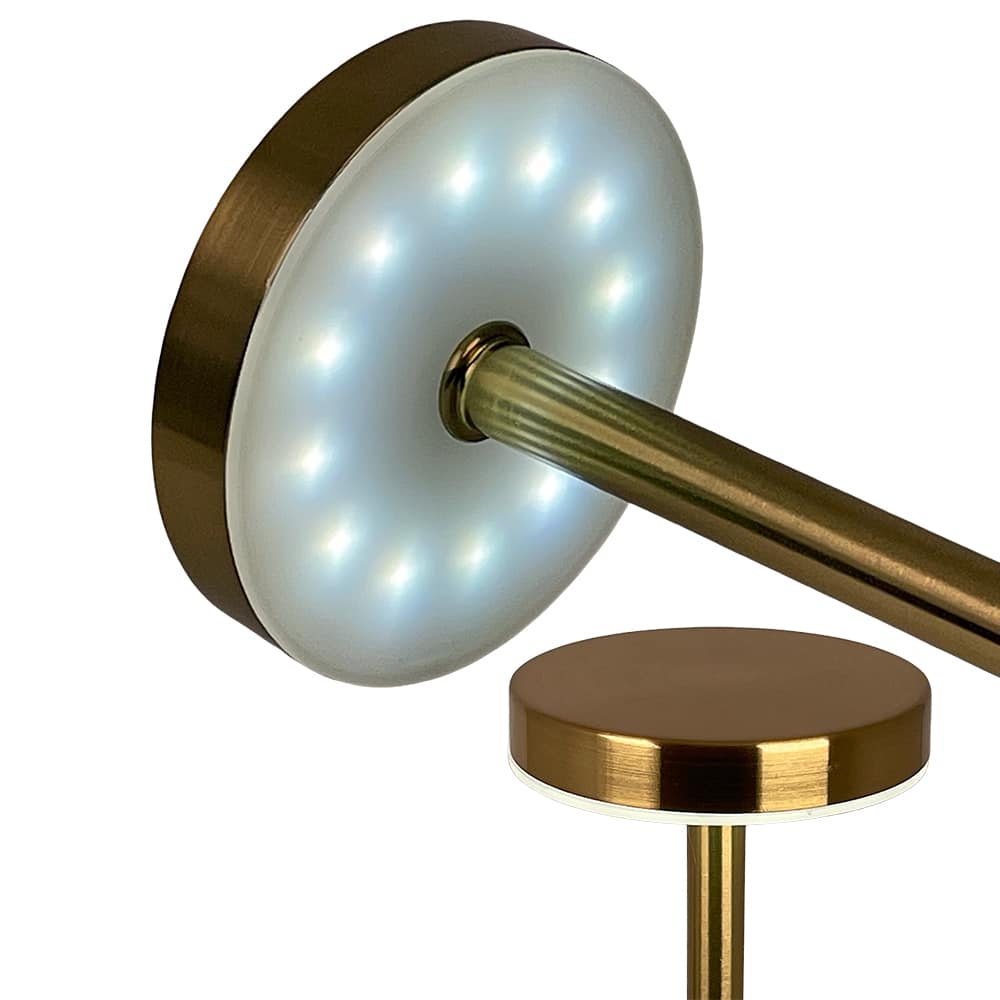 LED Bordlampe, genopladelig - Moderne og Minimalistisk