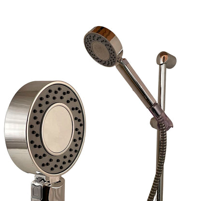 Dobbeltsidet Brusehoved - m/shampoo dispenser