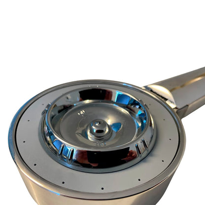 Dobbeltsidet Brusehoved - m/shampoo dispenser