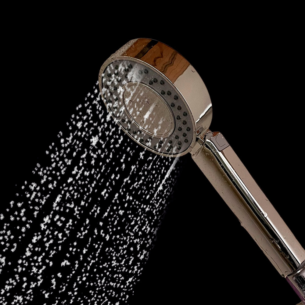 Dobbeltsidet Brusehoved - m/shampoo dispenser