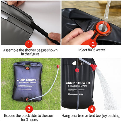Camp Shower - solbruser 20L