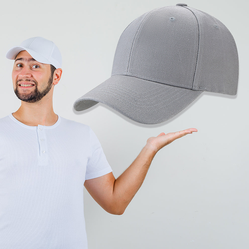 Caps / Baseball Kasket ensfarvet  til mand/kvinde - i mange farver!