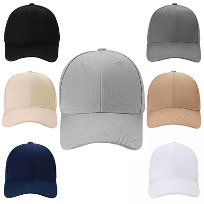 Caps / Baseball Kasket ensfarvet  til mand/kvinde - i mange farver!