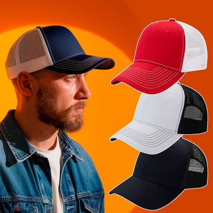 Trucker Cap / Baseball Kasket – i 4 farver!
