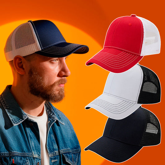 Trucker Cap / Baseball Kasket – i 4 farver!