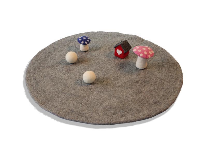 Uldtæppe fra Nepal i 100% uld (fås i 4 forskellige farver)