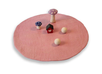 Uldtæppe fra Nepal i 100% uld (fås i 4 forskellige farver)