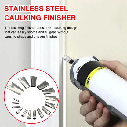 Fugedyser/fugespidser 14 dele - i rustfrit stål str. 5-35 mm