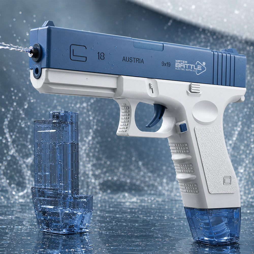Elektrisk Vandpistol - Glock 18 m/2 magasiner