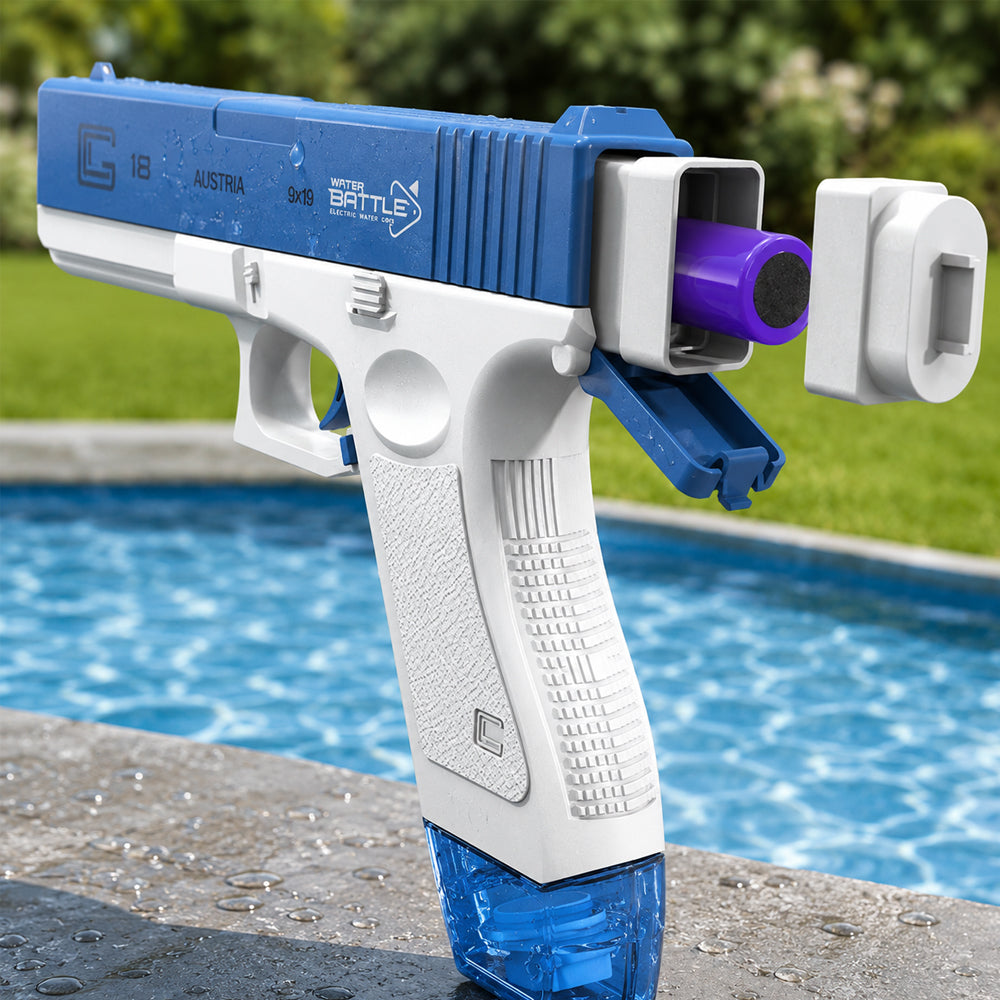 Elektrisk Vandpistol - Glock 18 m/2 magasiner