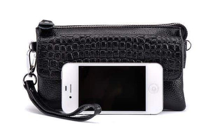 Clutch/taske med skulder- og håndrem