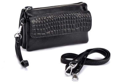 Clutch/taske med skulder- og håndrem