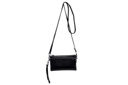 Clutch/taske med skulder- og håndrem