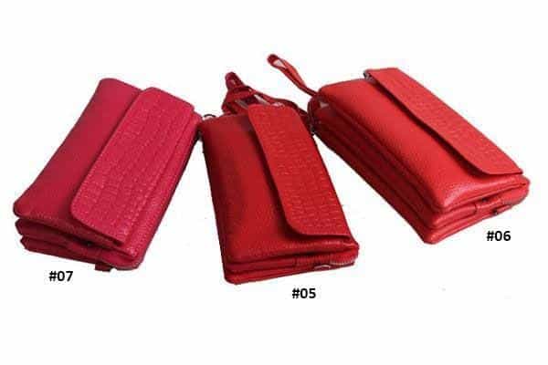 Clutch/taske med skulder- og håndrem