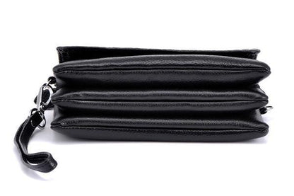 Clutch/taske med skulder- og håndrem