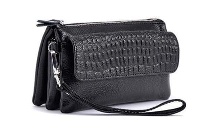 Clutch/taske med skulder- og håndrem